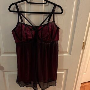 Torrid Elegant Black and Red Women's Lingerie